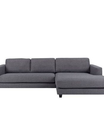 Erling Christensen Møbler Maine Pers Sofa Med Chaiselong Grå Højrevendt : Erling Christensen Møbler : Erling Christensen Møbler