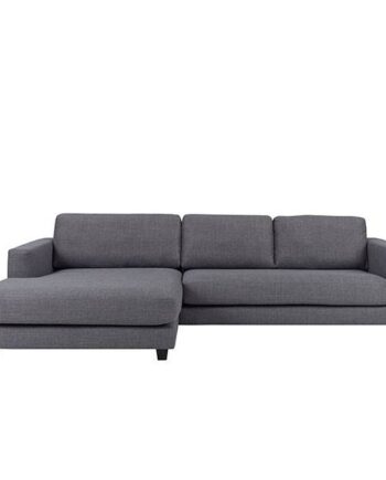 Erling Christensen Møbler Maine Pers Sofa Med Chaiselong Grå Venstrevendt : Erling Christensen Møbler : Erling Christensen Møbler