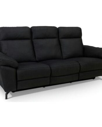 Furnhouse Selesta Pers Stof Sort 222x96x101cm