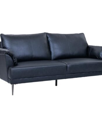 Furnhouse Soul Pers Læder Sort 195x90x85cm
