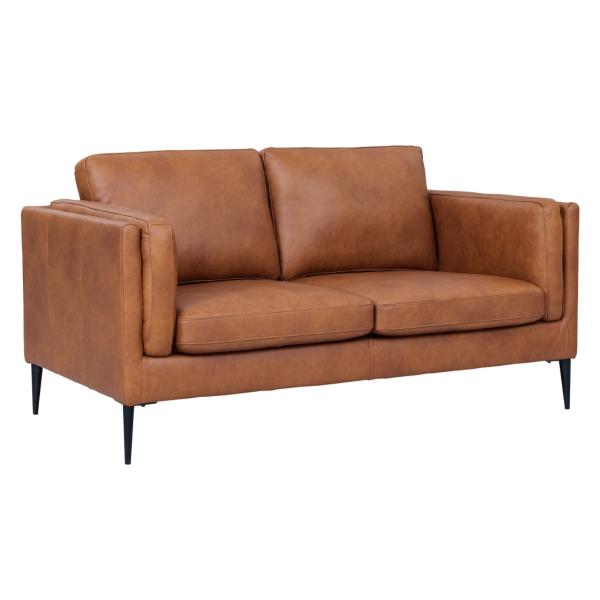 Furnhouse Valencia Pers Læder Cognac 157x88x83cm