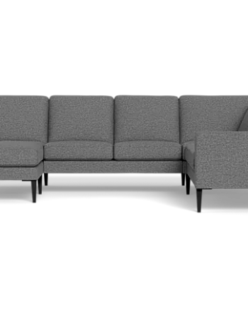 Galaxy Hjørnesofa Med Chaiselong Grå :216