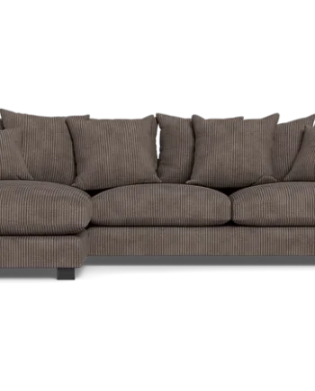 Glasgow Pers Sofa Med Chaiselong Brun :298