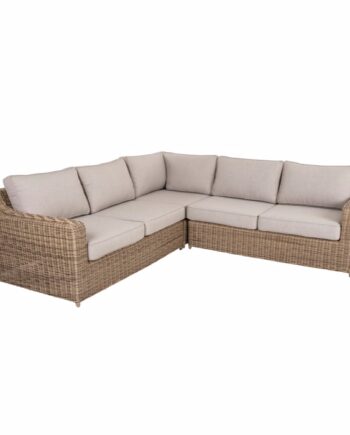 Glendon Hjørnesofa Med All Weather Hynder Loungemøbler Brafab Enggården Havemøbler
