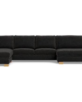 Halifax Sofa Med Chaiselong Open End Antracit :393