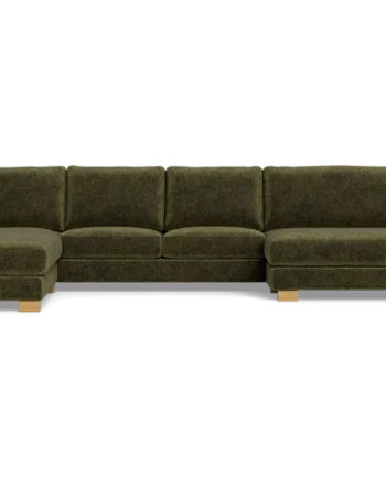 Halifax Sofa Med Chaiselong Open End Grøn :397