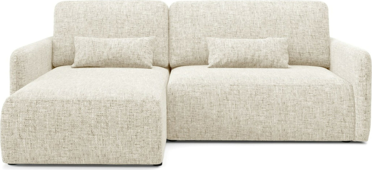 Hjørnesofa Maison Vell Arvello Loungesofa Imo Stof 100 Polyester H86 B207 D148 Sovesofa 190x129 Med Opbevaring Universal Orientering