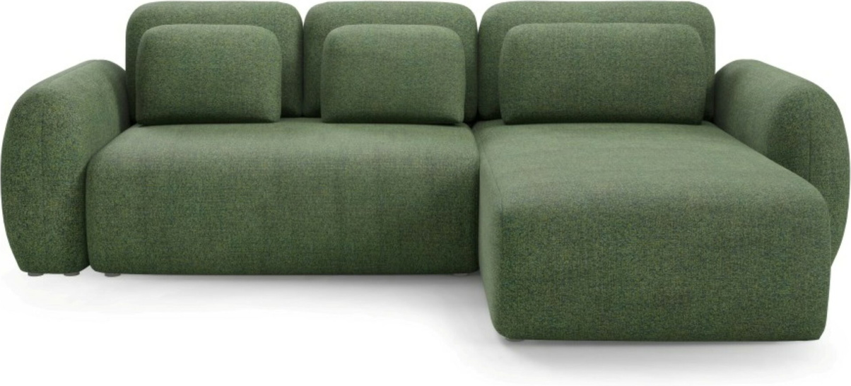 Hjørnesofa Maison Vell Avelon Loungesofa Puente Grøn Stof Sovesofa 240140 H95b300d185
