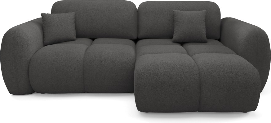 Hjørnesofa Maison Vell Lunelle Loungesofa Quelle Stof Sovefunktion 200x140 Opbevaring Vendbar Moderne Skandinavisk Design