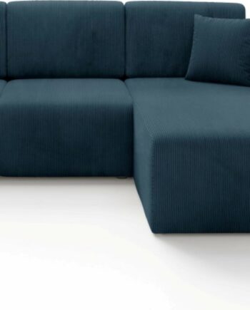 Hjørnesofa Maison Vell Sorella Loungesofa Poso Stof 245x185 Sovesofa 200x140 Opbevaring Universal Hjørneløsning