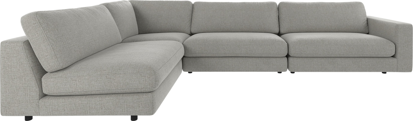 Hjørnesofa Rowico Duncan 345x216 Modulsofa Mellemgrå Robin 149 Fsc Mix