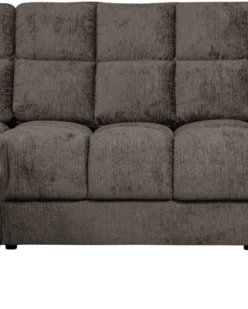 Hjørnesofa Venstrevendt Woood Second Date Grå Velour Luksuriøs Komfort