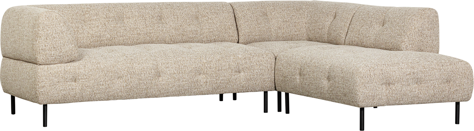 Hjørnesofa Woood Lloyd Højrevendt Natur Polyester B267d205