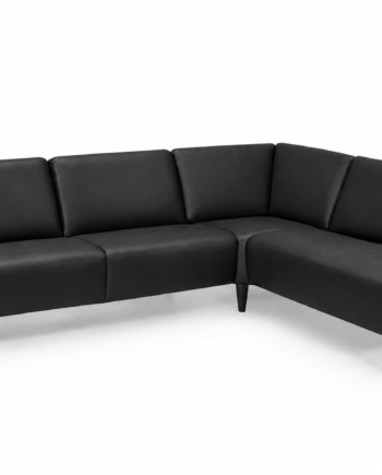 Hjort Knudsen Napoli Hjørnesofa Med Open End Outlet Semianilin Læder