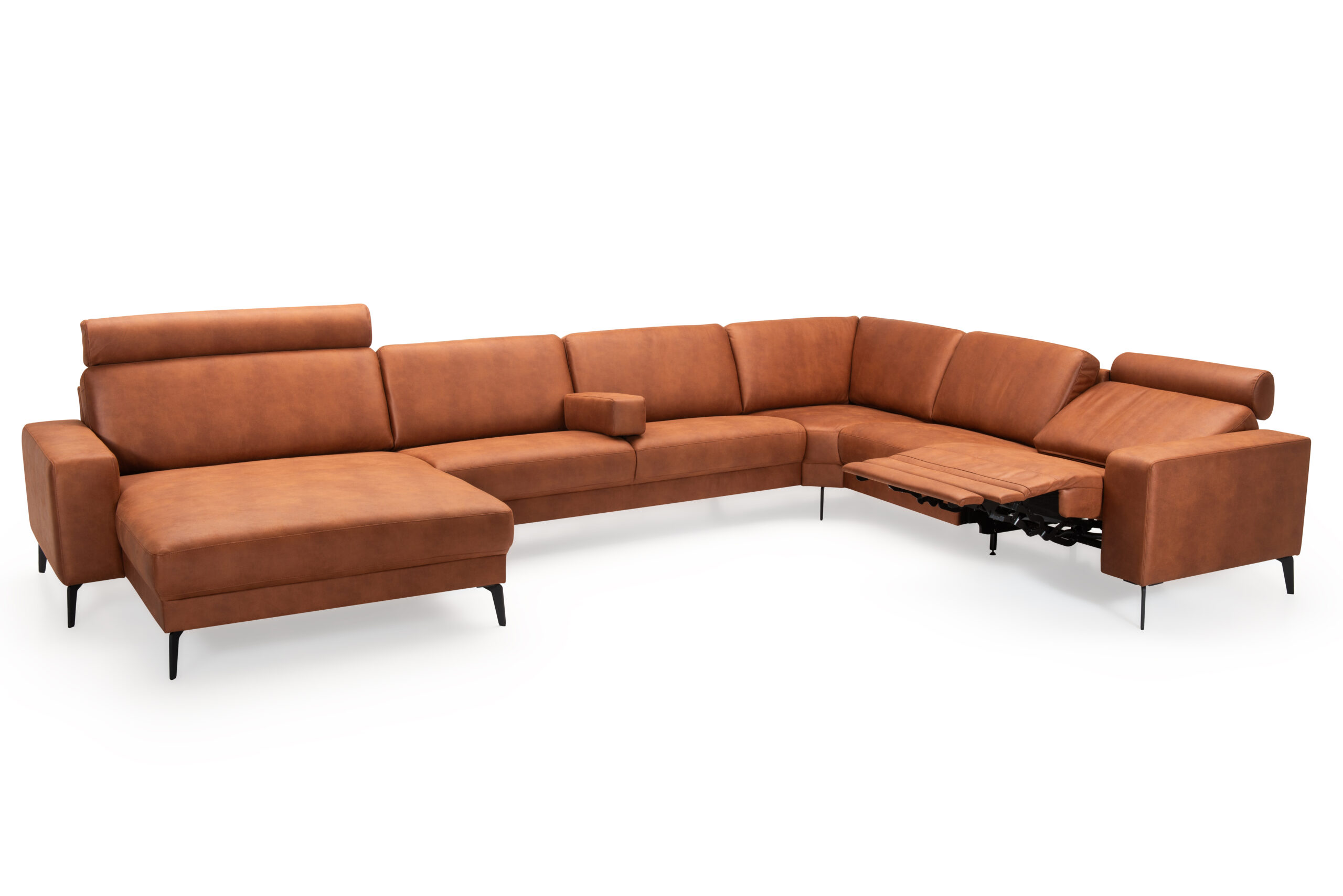 Hjort Knudsen Napoli Sofa Med Bred Chaiselong Motor
