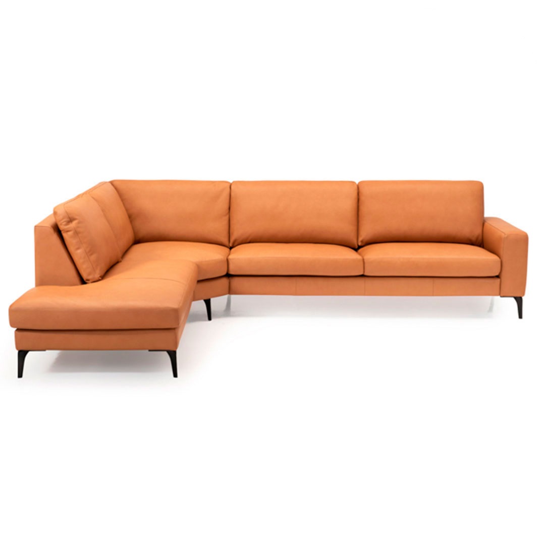 Hjort Knudsen Prestige Hjørnesofa Semianalin Læder
