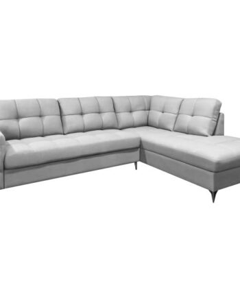 Homeville Arendal Højrevendt Stof Grå 263x193x89cm