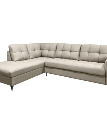 Homeville Arendal Venstrevendt Stof Beige 263x193x89cm