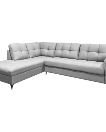 Homeville Arendal Venstrevendt Stof Grå 263x193x89cm
