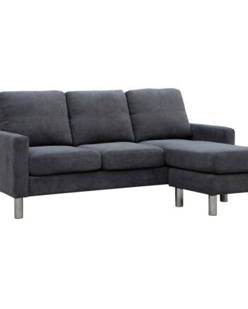 Homeville Atlanta Højre Venstrevendt Stof 186x136x86cm