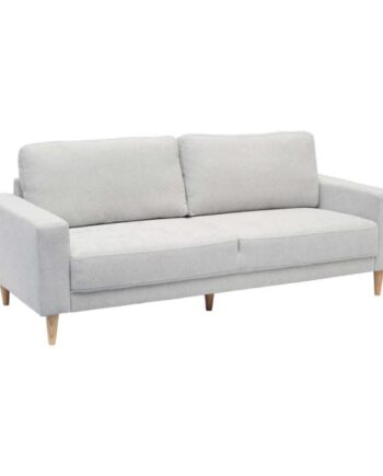 Homeville Cambridge Pers Stof Lysegrå 200x80x82cm