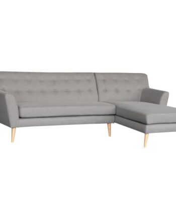 Homeville Padova Højrevendt Stof Grå 274x143x90cm