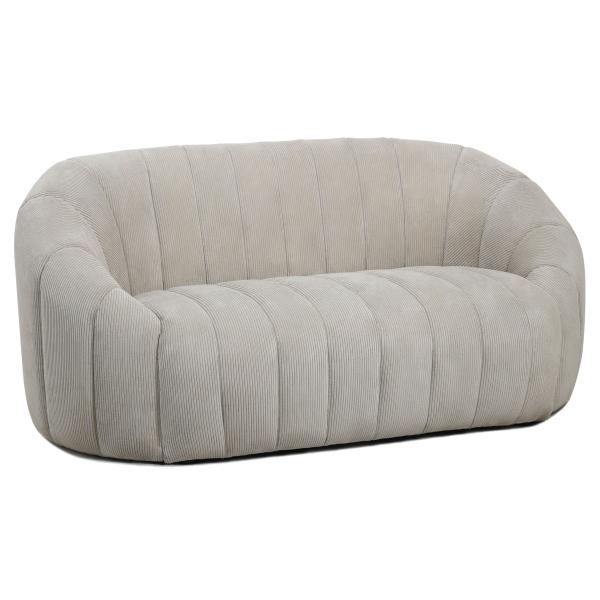 Homeville Parma Pers Sofa Fløjl Beige