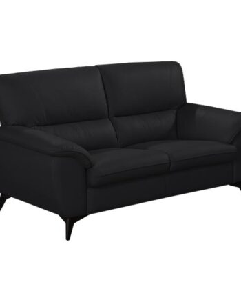 Homeville Preston Pers Læder Sort 162x95x89cm