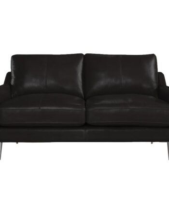 Homeville Sheffield Pers Læder Sort 145x91x81cm