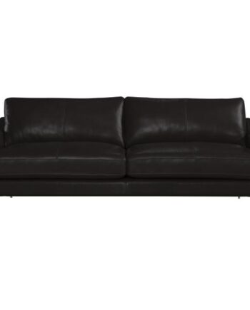 Homeville Sheffield Pers Læder Sort 202x91x81cm
