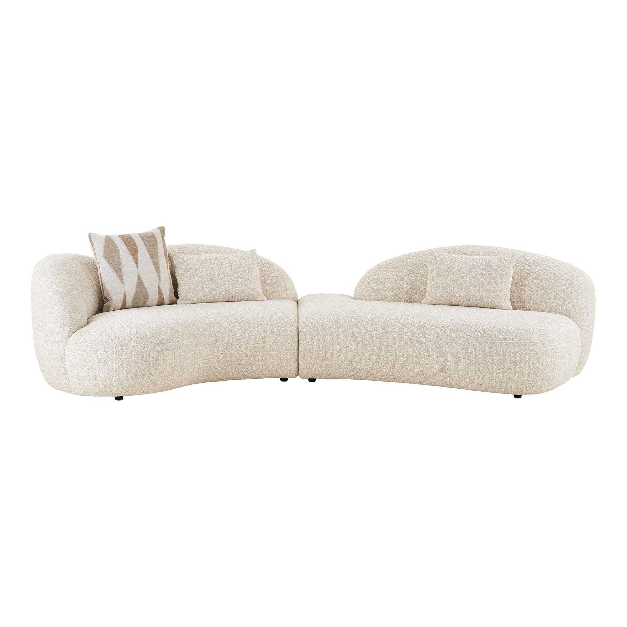 House Nordic Amol Sofa Sofa Med Puder Sand