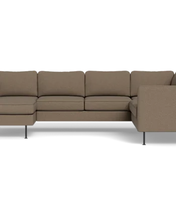 Houston Hjørnesofa Med Chaiselong Brun :290