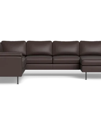Houston Hjørnesofa Med Chaiselong Brun :306