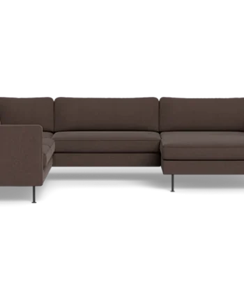 Houston Hjørnesofa Med Chaiselong Brun :315