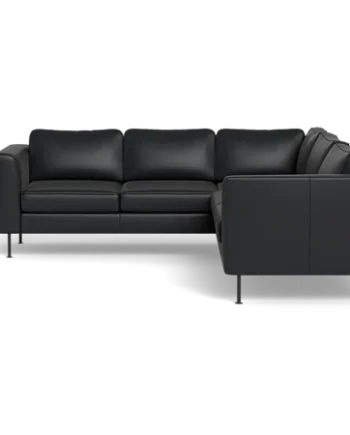 Houston Hjørnesofa Sort :284