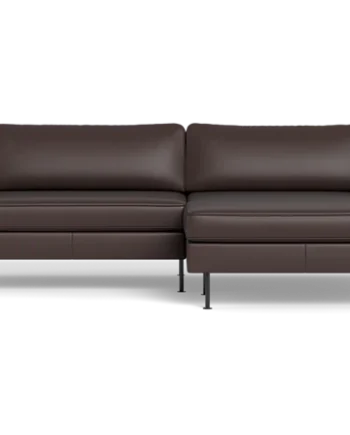 Houston Sofa Med Chaiselong Brun :252