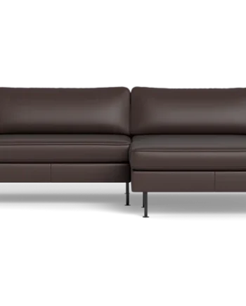 Houston Sofa Med Chaiselong Brun :266