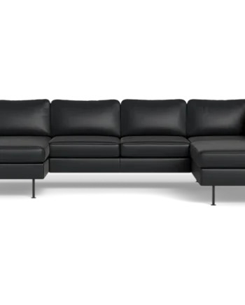 Houston Sofa Med Chaiselong Open End Sort :299