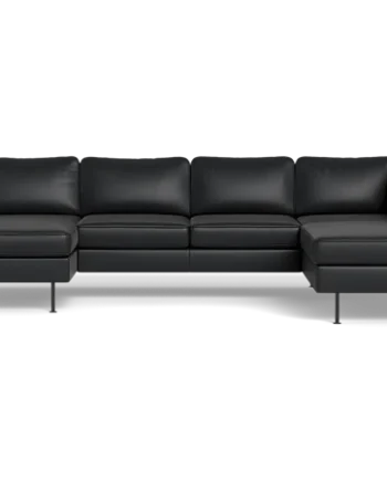 Houston Sofa Med Chaiselong Open End Sort :306