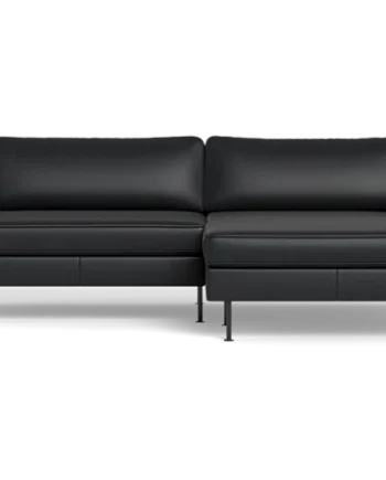 Houston Sofa Med Chaiselong Sort :234