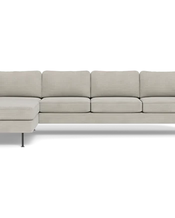 Houston Sofa Med Open End Lysegrå :290