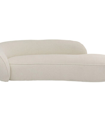 Kare Design Recamiere Wonder Chaiselong Creme Polyester Polypropylen