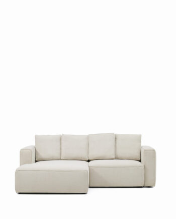 Kave Home Marela Pers Sovesofa Venstre Chaiselong Beige Chenille :236cm