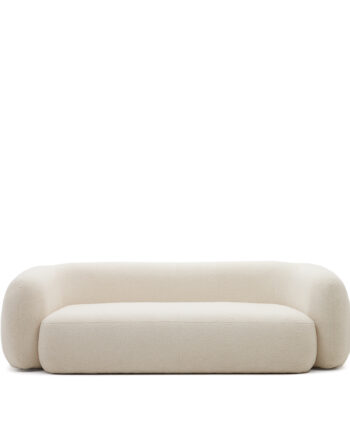 Kave Home Martina Pers Sofa Offwhite Boucl 246cm