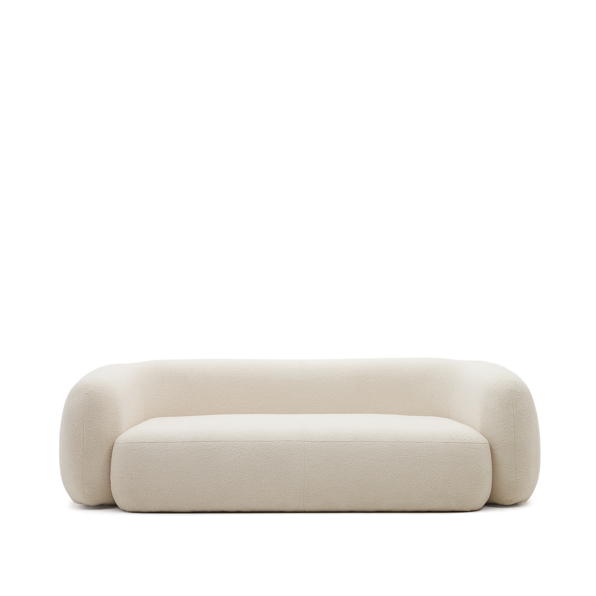Kave Home Martina Pers Sofa Offwhite Boucl 246cm