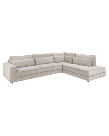 Kingsport Hjørnesofa Med Hvilemodul Cona Beige