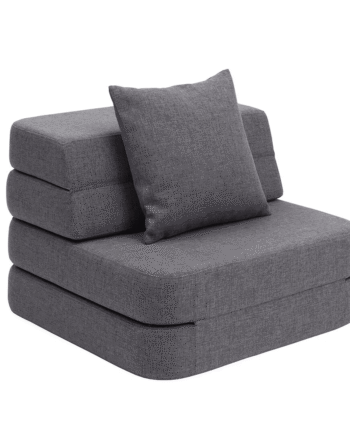 Klipklap Fold Sofa Single Blågrå