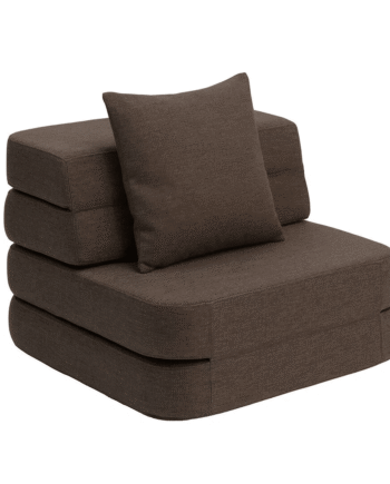 Klipklap Fold Sofa Single Brun Levering Oktober