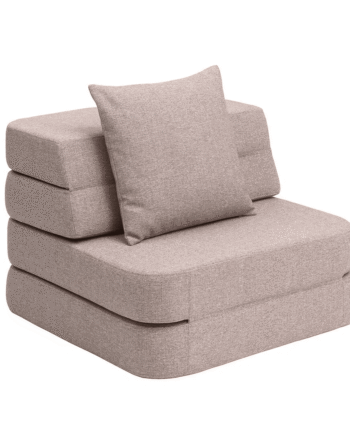 Klipklap Fold Sofa Single Soft Rose Levering Oktober