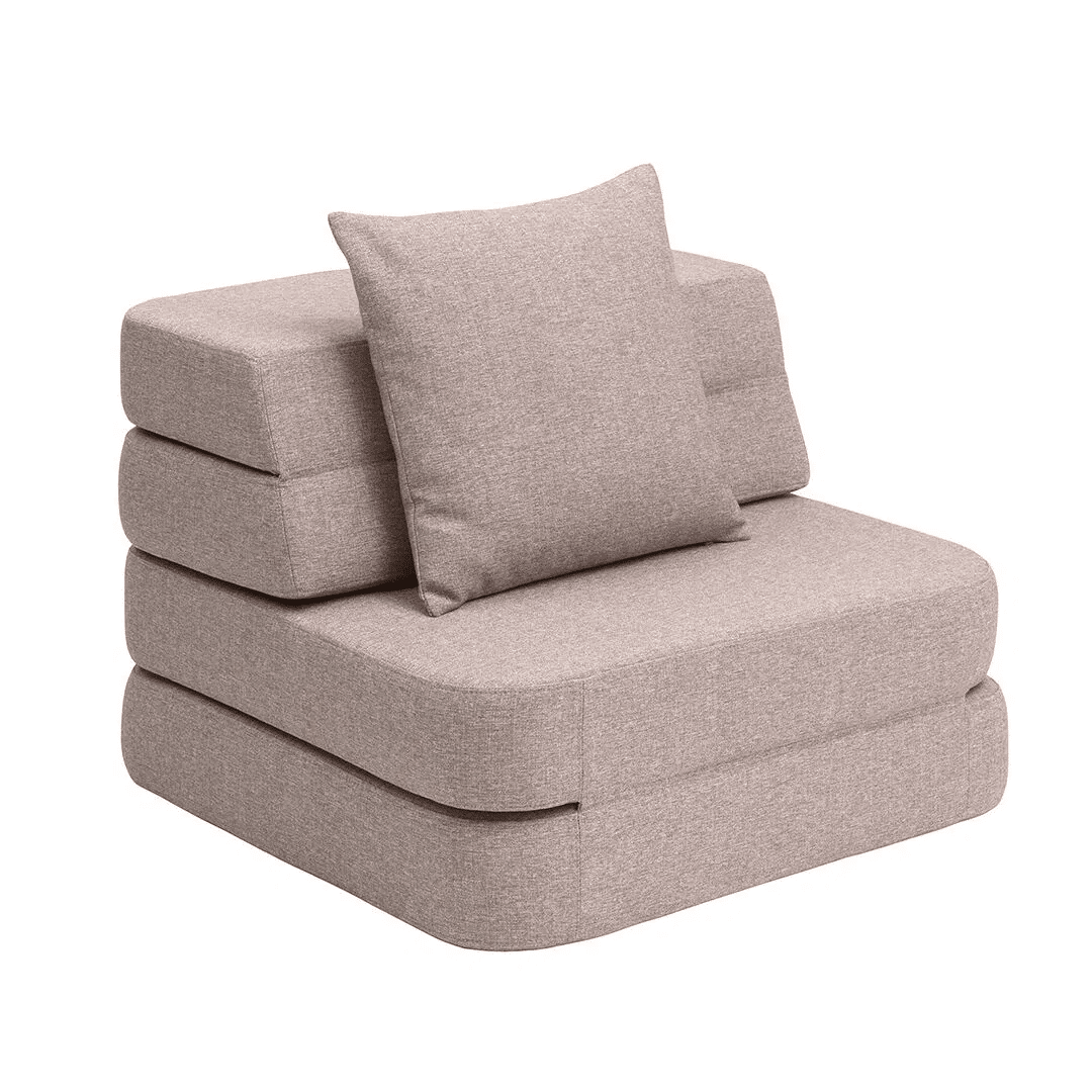 Klipklap Fold Sofa Single Soft Rose Levering Oktober